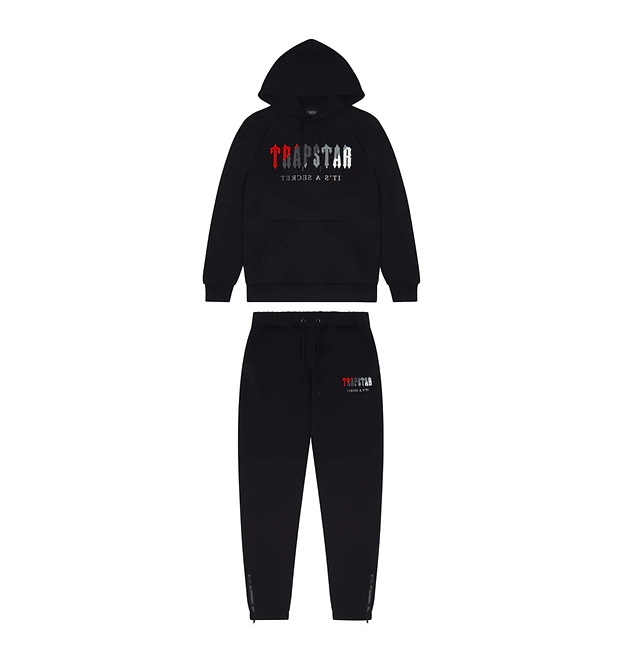 IRONGATE IT'S A SECRET TRAININGSANZUG – SCHWARZ/ROT